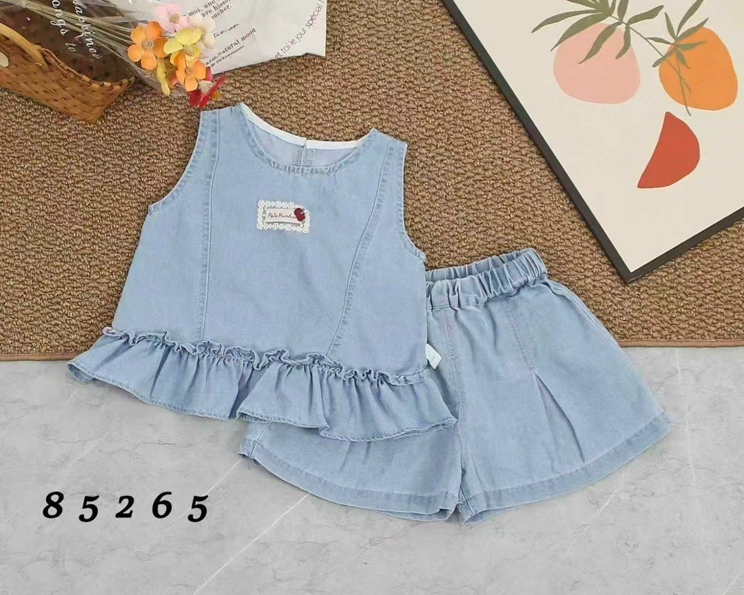 комплект одежды для маленьких девочек,комплект одежды девочке,летние комплекты одежды для маленьких девочек,джинсовый костюм для девочки,летняя одежда для девочек