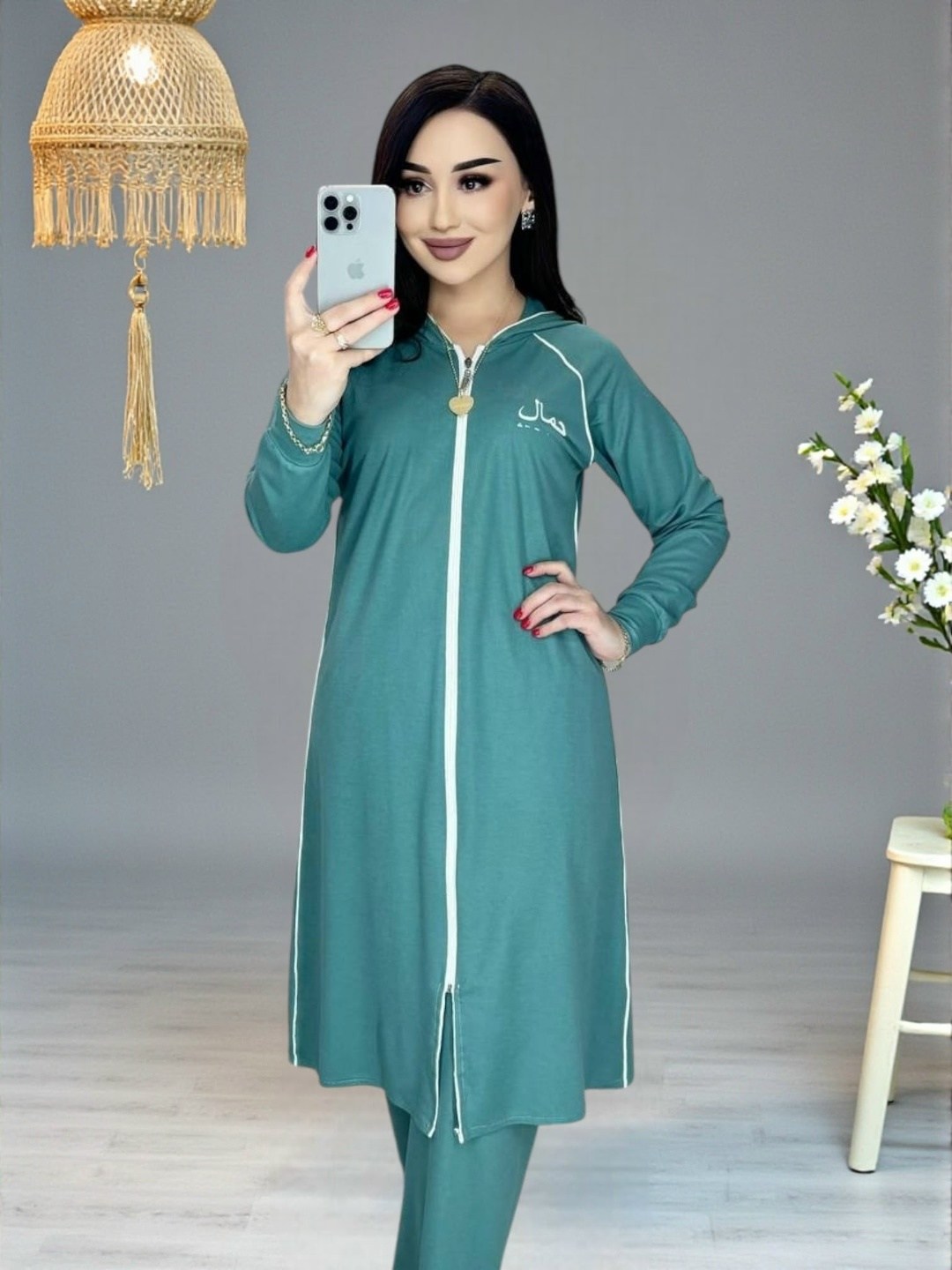 брючный костюм тройка,костюм женский с туникой,мусульманская одежда,костюм двойка мусульманская,мусульманские костюмы