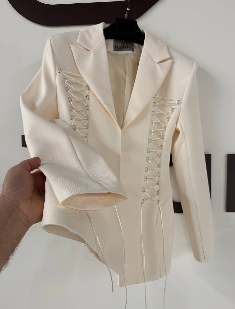 жакет,платье пиджак с корсетом emberens,женский пиджак с корсетом,платье пиджак с корсетом emberens цвет черный