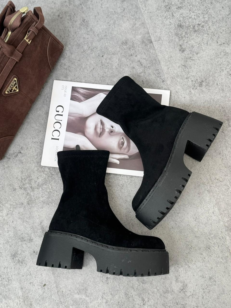 ботинки женские замшевые 81602,женские ботинки,,ботинки стиль,женские ботильоны