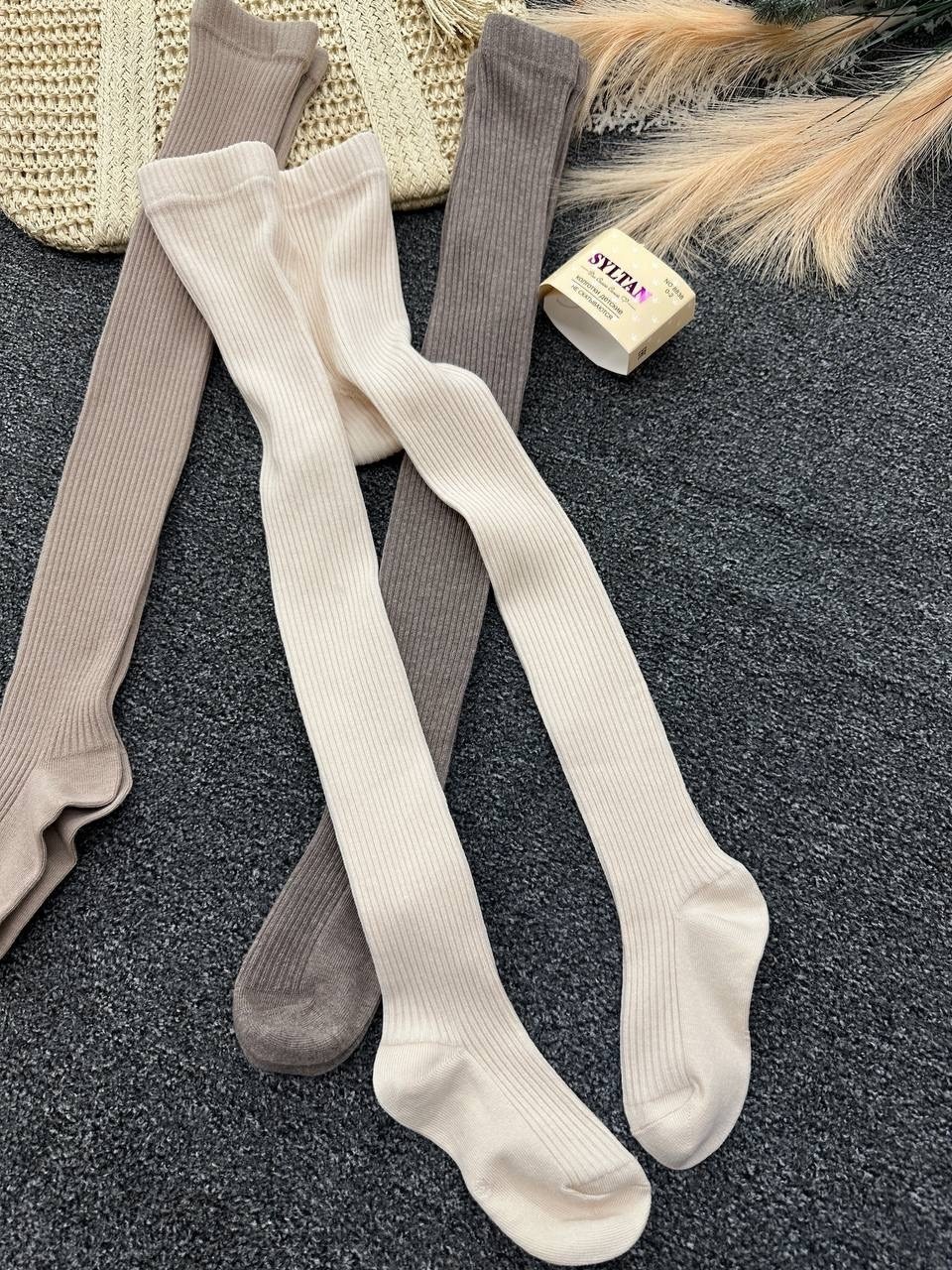 хлопковые колготки,хлопковые чулки,длинные носки,гольфы хлопковые,трикотажные колготки