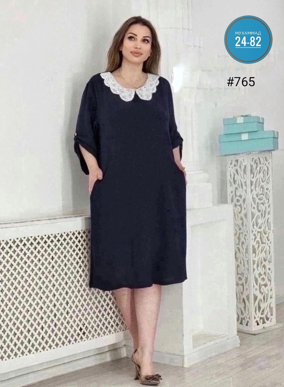 платье большие размеры,женское платье больших размеров, платье,платье темно синее,туника женская