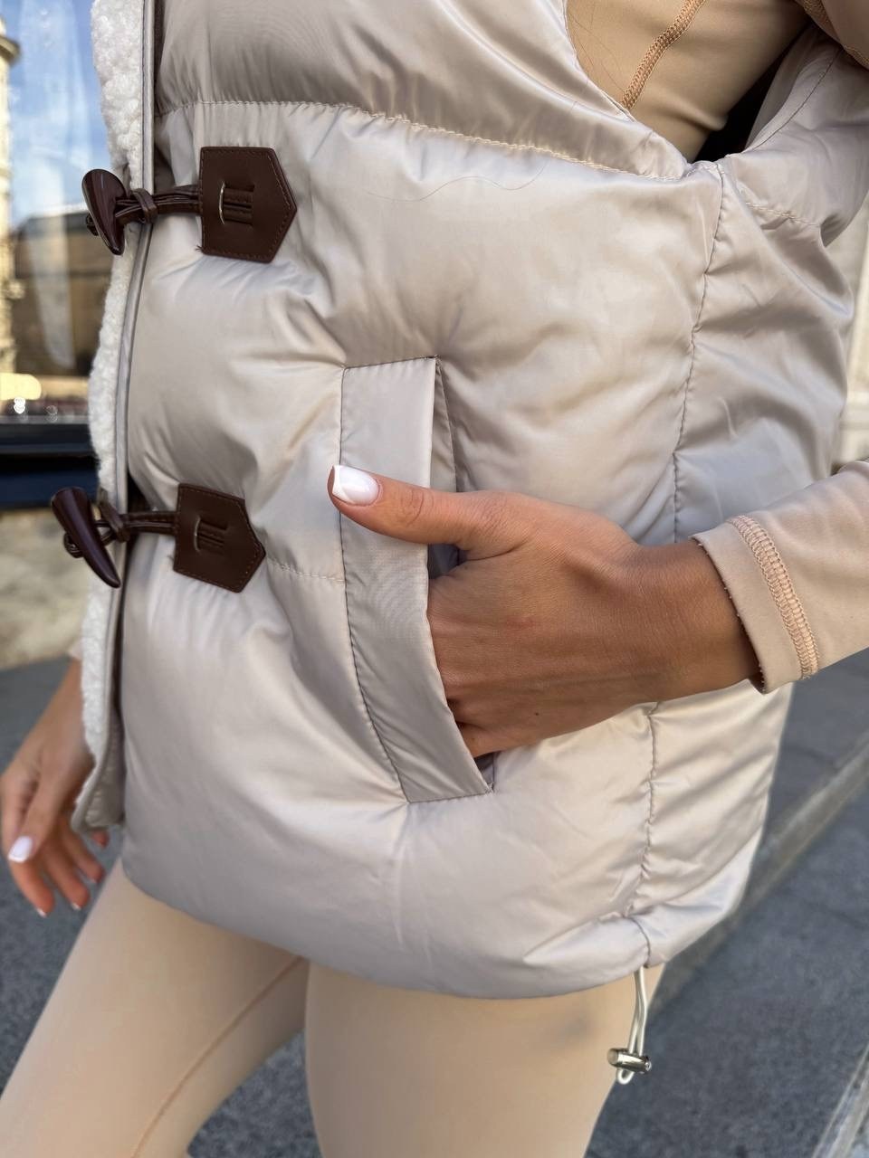 жилет,жилетка женская,жилетка,бежевая жилетка