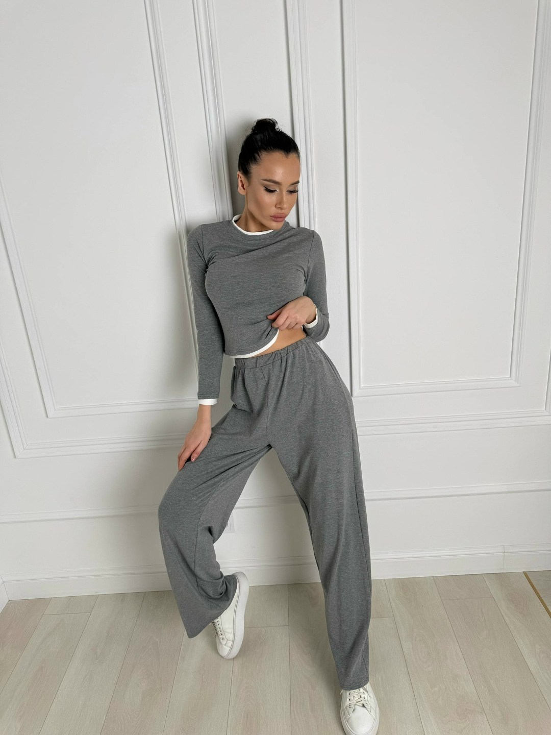 брючный костюм,трикотажный костюм,женский костюм,костюм,костюм с лонгсливом и брюками