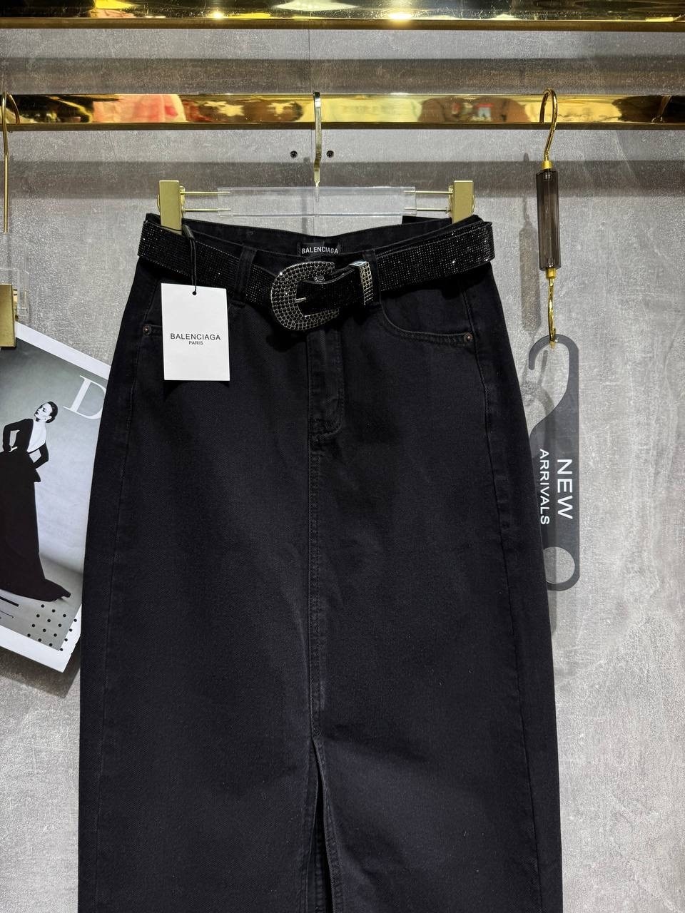 юбка джинсовая миди с разрезом,юбка джинсовая,черная джинсовая юбка,джинсовая юбка миди,длинная джинсовая юбка