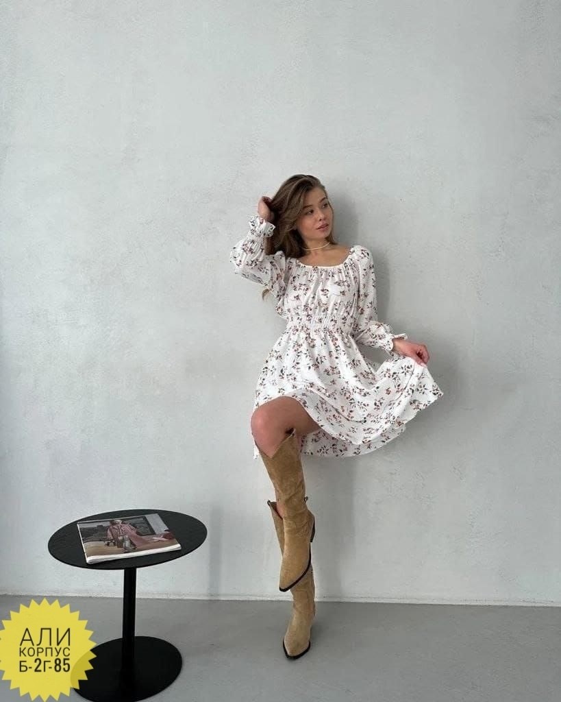 женское платье летнее,платье с объемными рукавами,женское платье,платья платье летнее,летнее платье