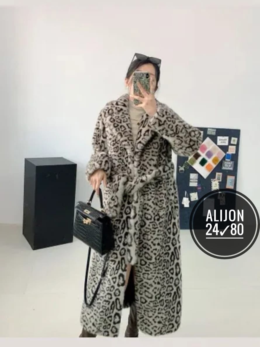 шуба искусственная модная одежда леопард,пальто из искусственного меха с леопардовым,женская шуба,женское пальто из натурального меха с леопардовым принтом,шуба женская под норку размер s белый леопар