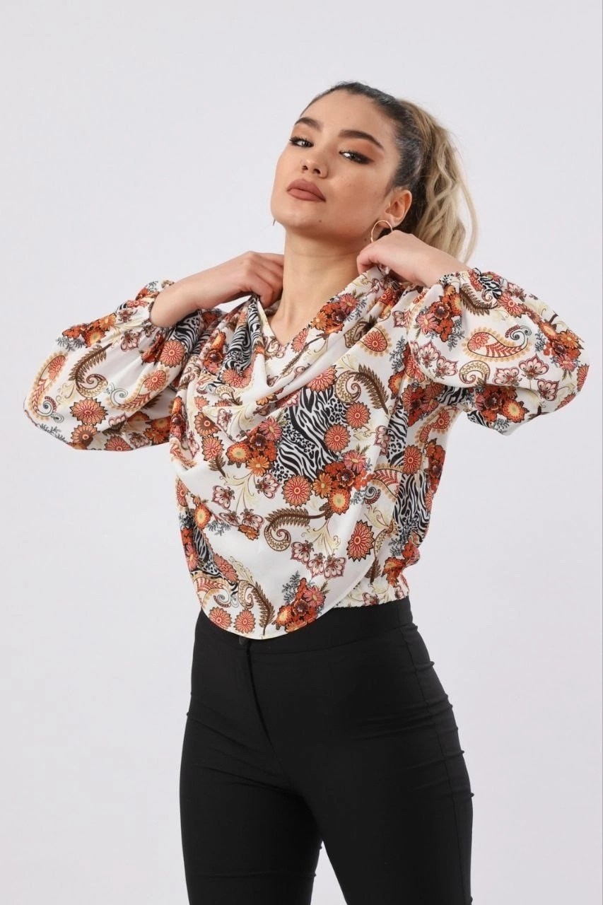 блузка женская,блузка стильная,женская блузка с цветочным принтом,женские блузки и рубашки,блузка женская с цветами