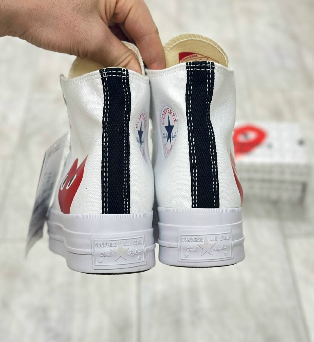 конверсы comme des garcons,converse comme des garcons,comme des garcons play x converse chuck taylor,converse x comme des garcons кеды,кеды cdg play x converse chuck taylor collection