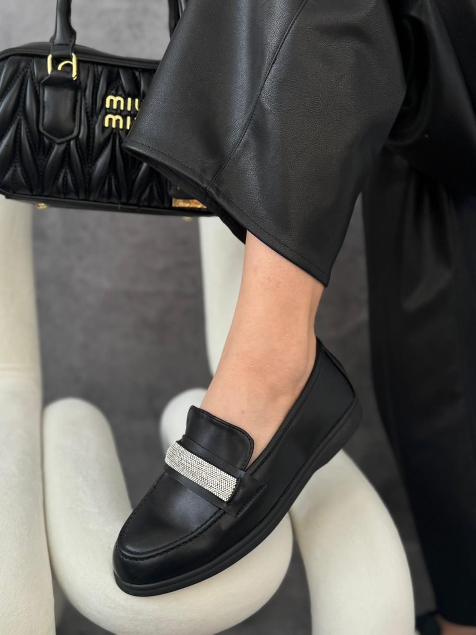 ,лоферы женские,лоферы женские черные, женская,лоферы эко