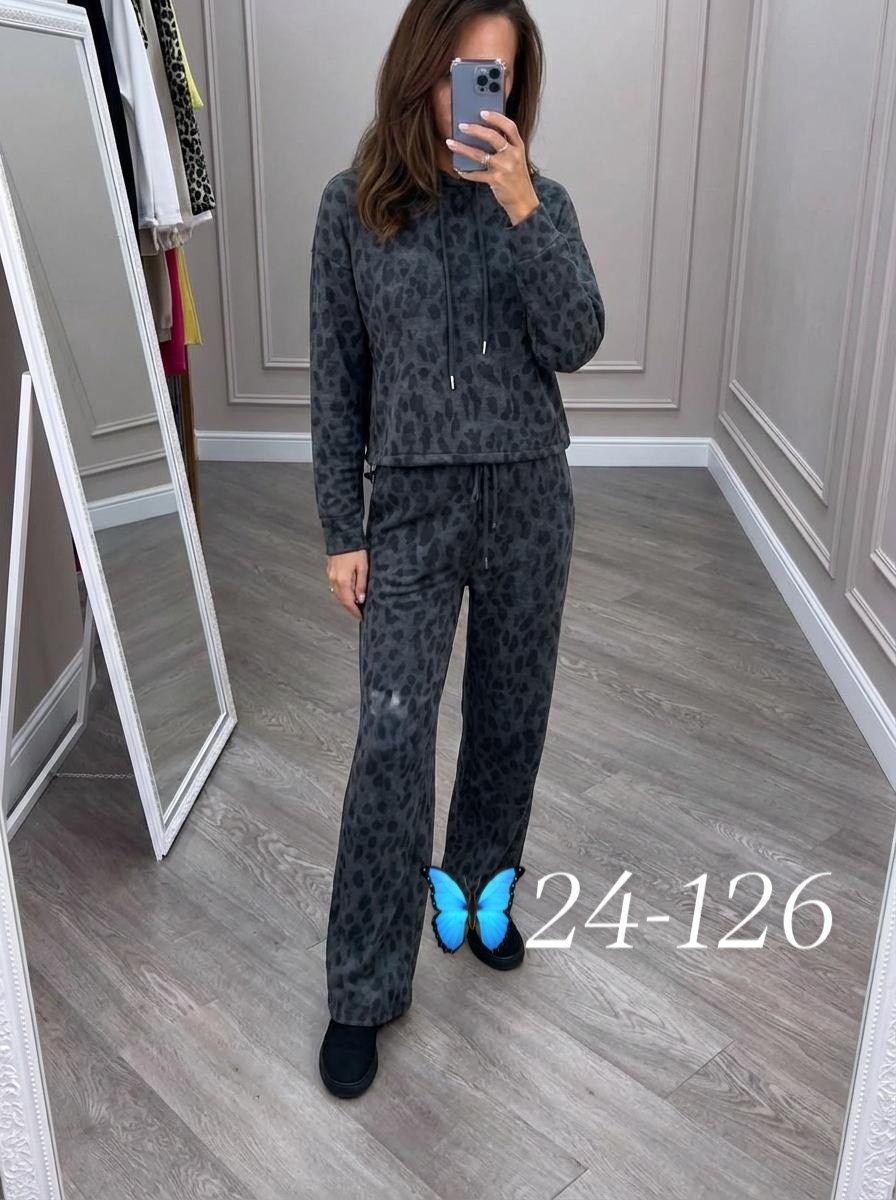 костюм на флисе,спортивный костюм теплый брючный леопардовый majiko,костюм двойка женский,костюм леопардовый женский,спортивный костюм теплый осенний леопардовый majiko
