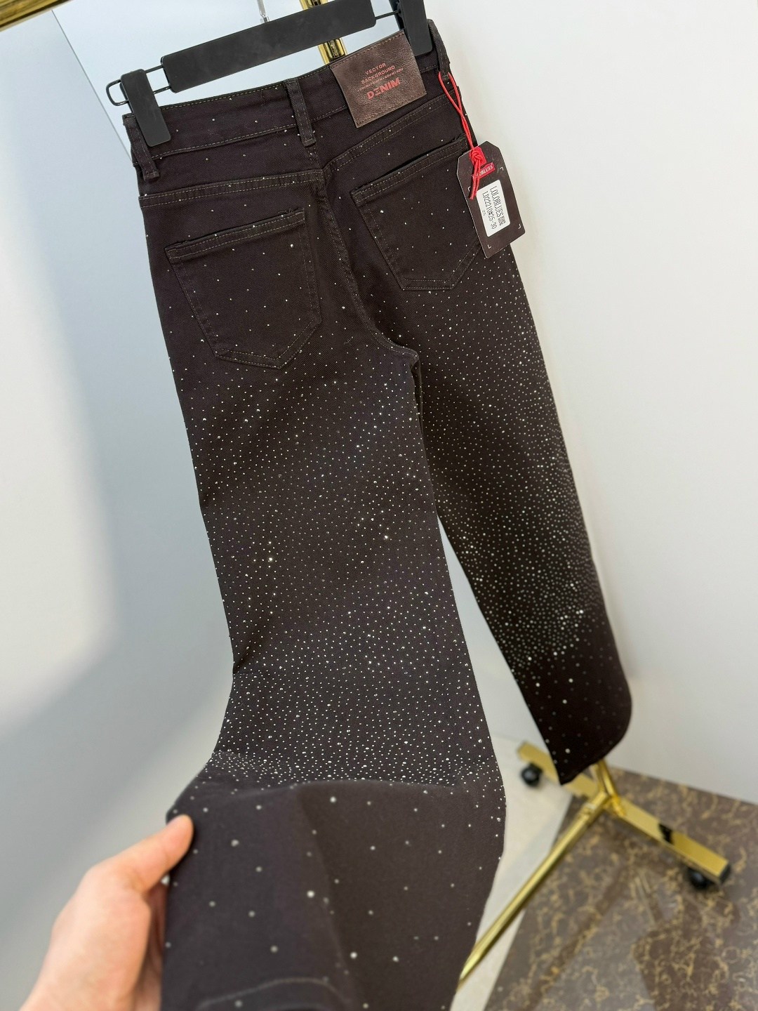 бархатные свободные прямые повседневные брюки со стразами для женщин,брюки со стразами,брюки с пайетками,штаны с пайетками,брюки женские варенка со стразами