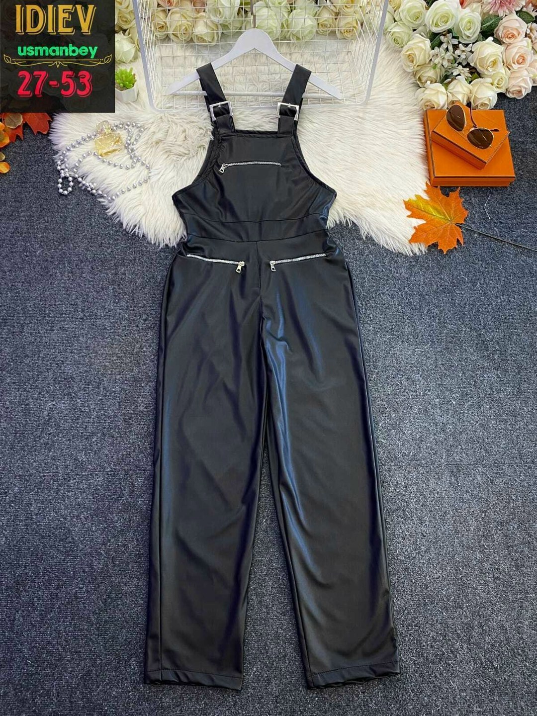 женский комбинезон из искусственной кожи,женский комбинезон,кожаные комбинезоны,кожаный комбинезон женский,комбинезон