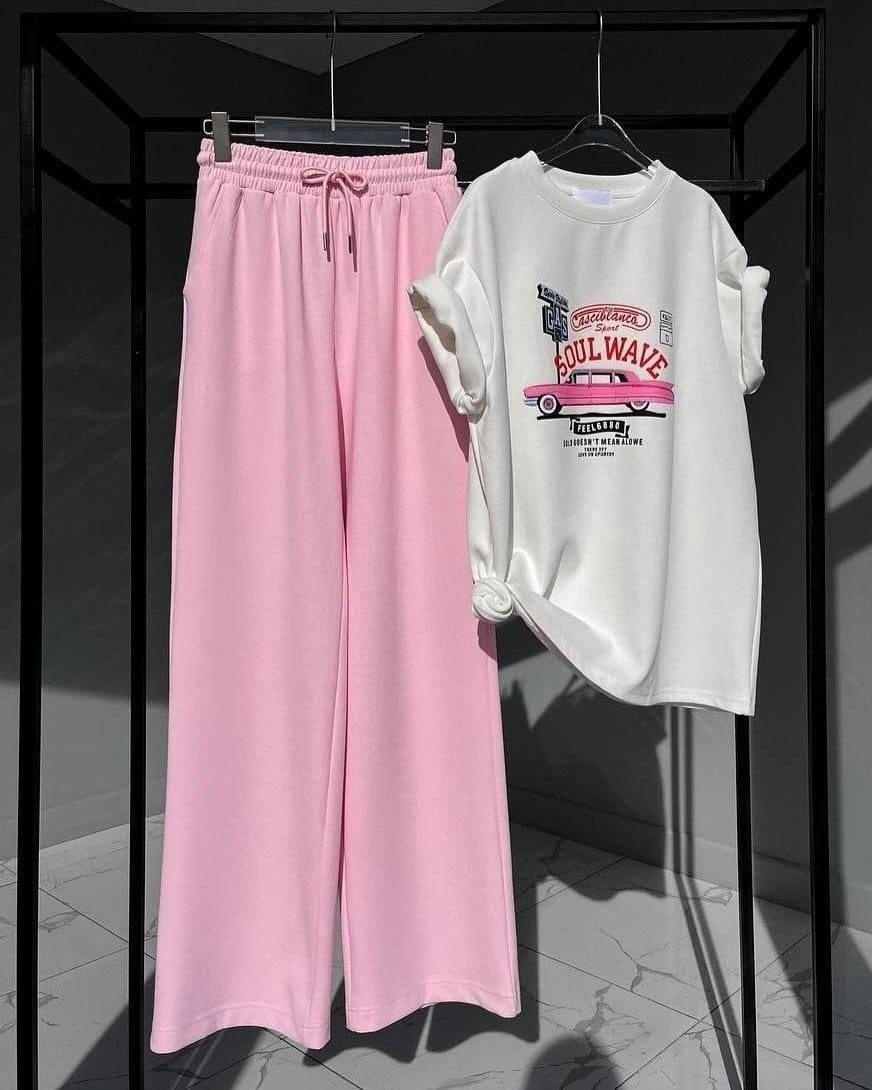 костюмы двойки,костюм двойка женская, ,костюм женский футболка