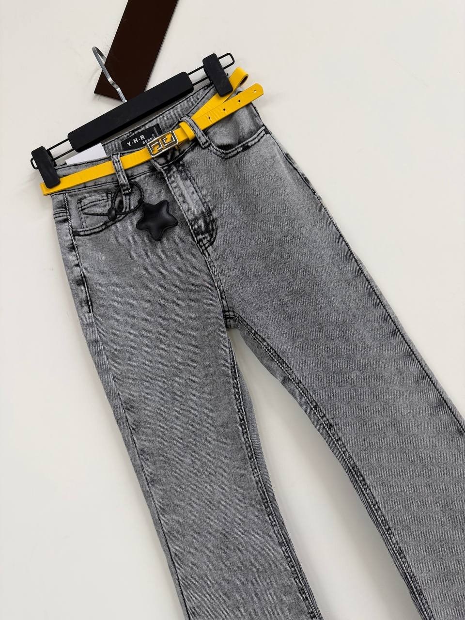 джинсы женские 7007 "однотонные-клеш № 1" серые,джинсы клёш серый,женские джинсы,джинсы клеш женские,джинсы женские клеш цвет серый