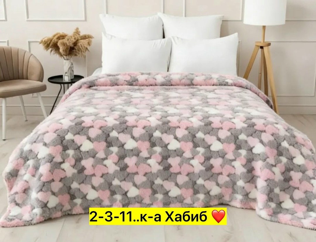 плед сердечки,бамбуковый плед "сердечки",плед сердечки флисовый,плед,плед велсофт сердечки бамбук р-р 170х200