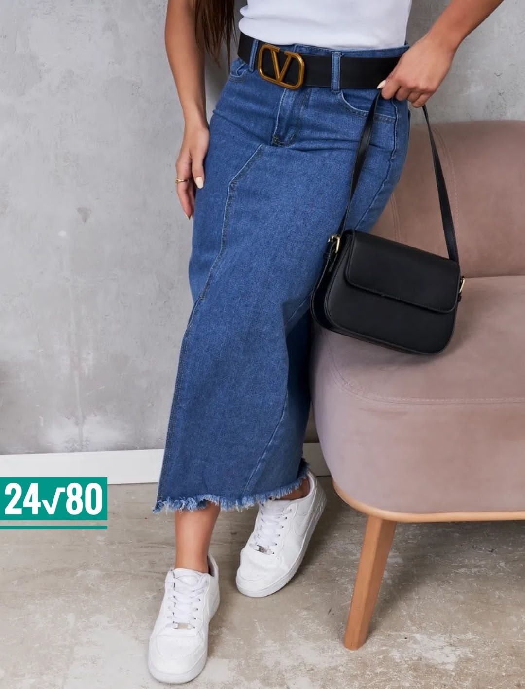 юбка джинсовая миди с разрезам,джинсовая юбка,юбка джинсовая женская,джинсовая юбка макси с разрезом спереди,юбка миди джинсовая с разрезом спереди ниже колен