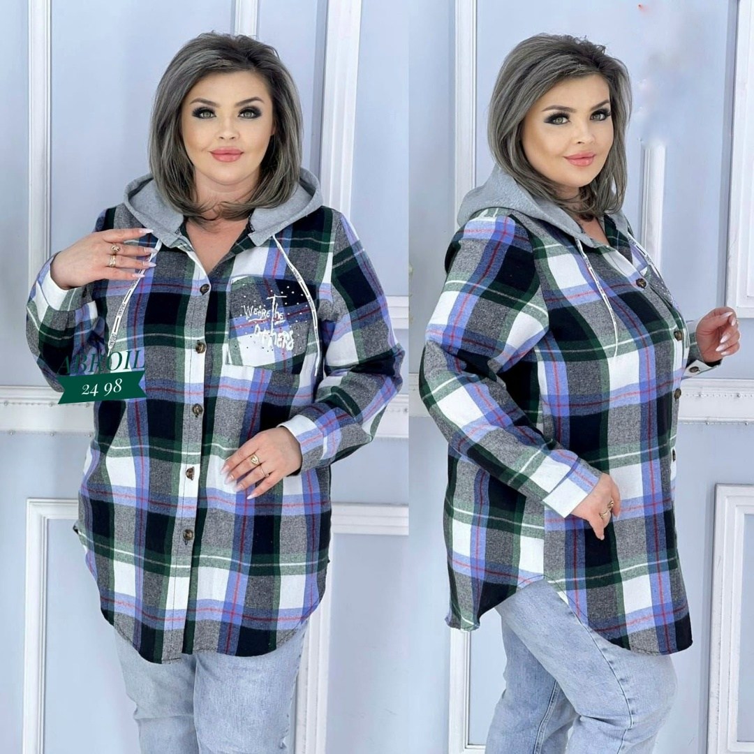 женская рубашка больших размеров,рубашка теплая в клетку удлиненная,рубашка женская теплая большого размера в клетку,рубашка теплая больших размеров,рубашка теплая в клетку