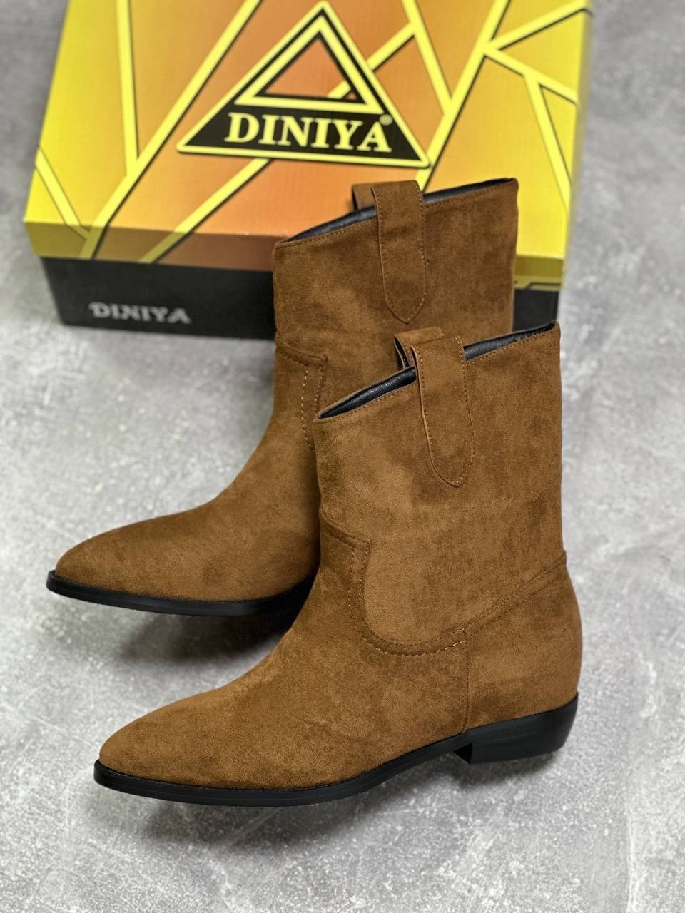 полусапоги казаки из рыжей замши арт. 306-2,,ботинки казаки tucino 3326 36 рыжие замша,казаки женские,замшевые казаки