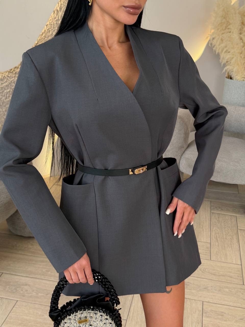 платье пиджак,женский пиджак,стильный пиджак с поясом,пиджак,женский пиджак с поясом