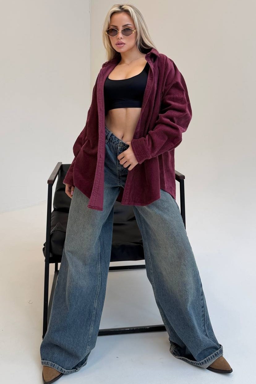 рубашка вельветовая цвета какао capriz-d1800005556,рубашка вельветовая оверсайз feel fine,рубашка вельветовая цвета какао iv-capriz,рубашка вельветовая оверсайз,рубашка оверсайз из вельвета осенняя be