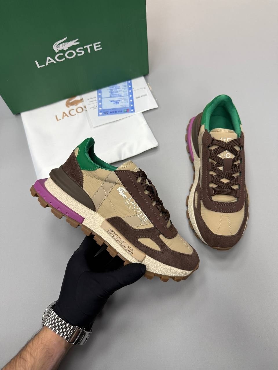 кроссовки lacoste,кроссовки elite active lacoste,кроссовки мужские lacoste,lacoste low-top casual shoes women's light brown green,
