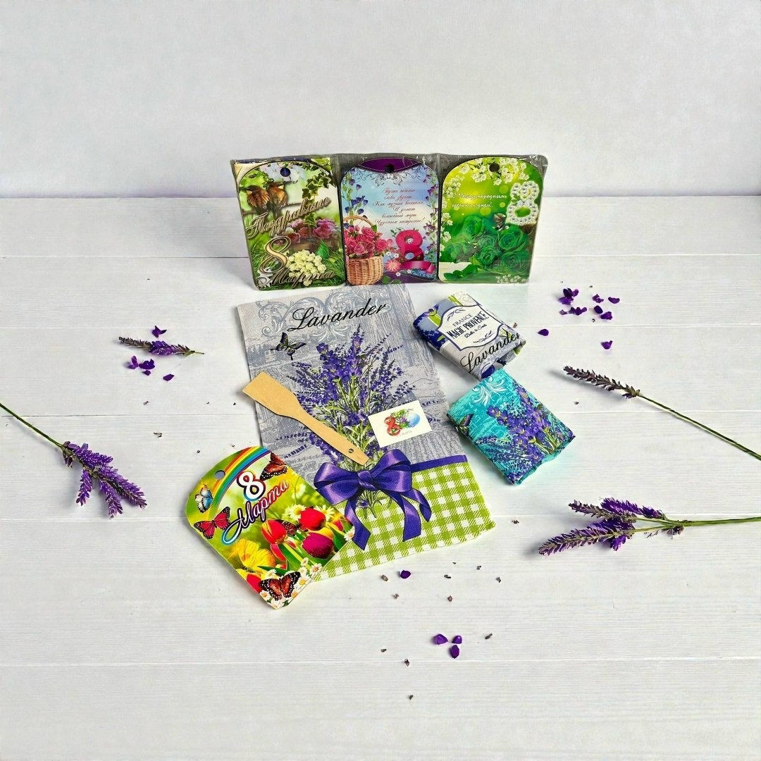 саше лаванда,лаванда прованс,набор полотенец,букет лаванды,набор вафельные полотенца