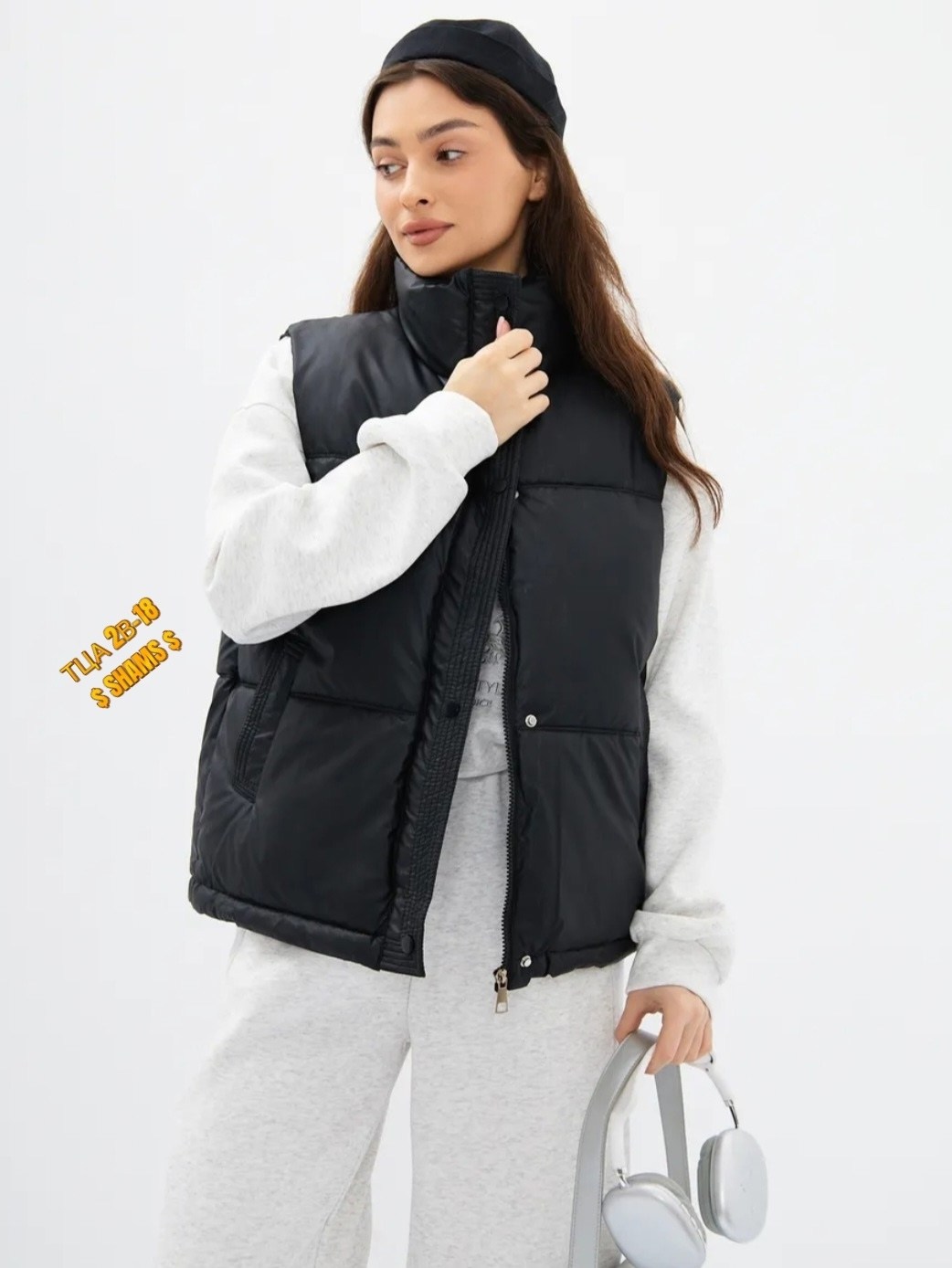 жилетка женская,жилет женский утепленный стеганый безрукавка теплая dh fashion,жилетка женская утепленная,жилет женский,жилет утепленный