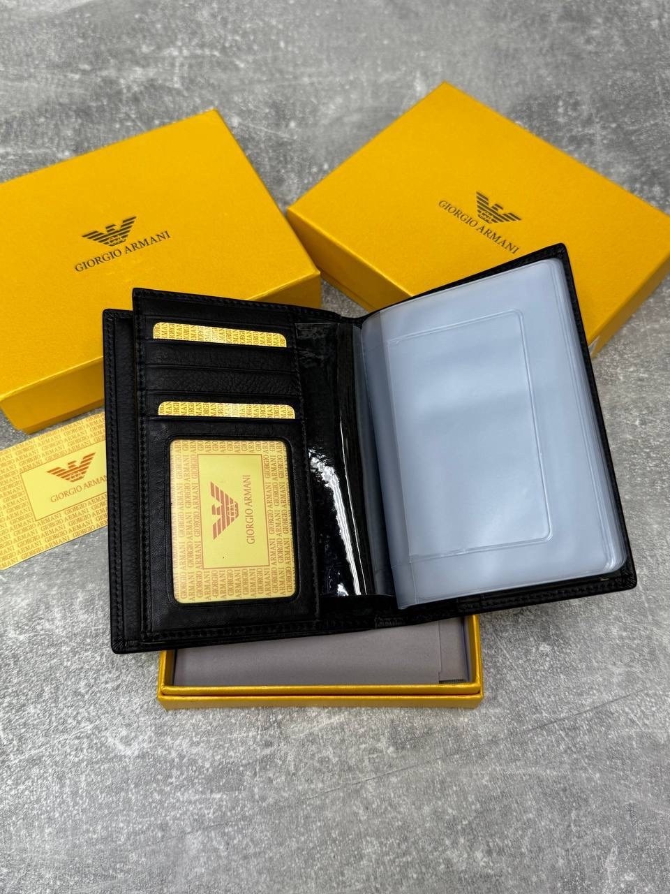 портмоне армани мужское a 041,мужские кошельки,мужские портмоне,обложка на паспорт,кожаная обложка для паспорта