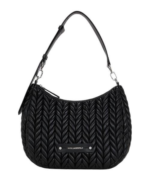 женская сумка karl lagerfeld,сумка через плечо karl lagerfeld,стеганая сумка на плечо k weave karl lagerfeld черный,стеганая сумка,сумка