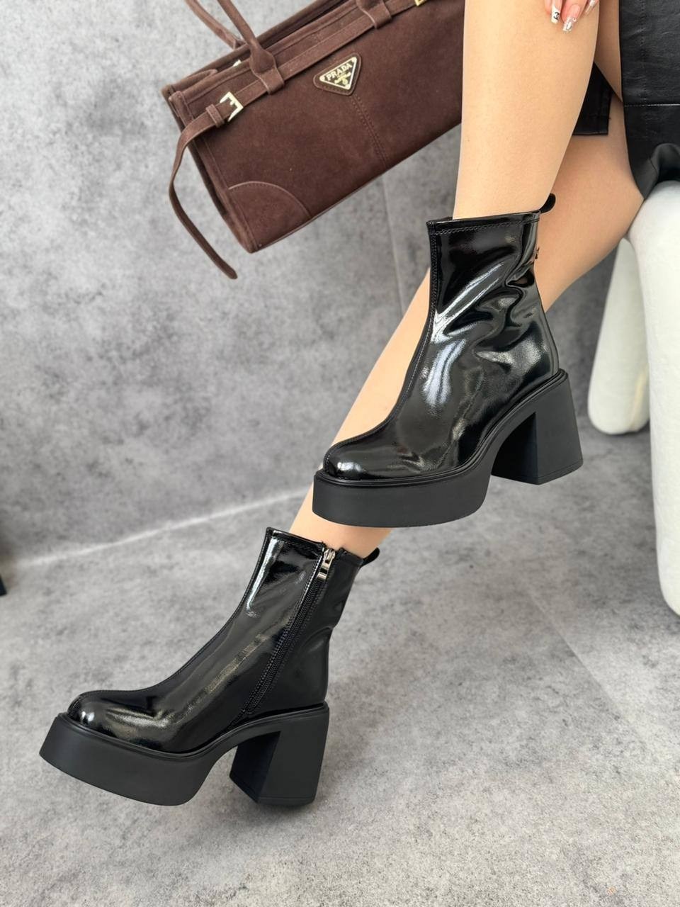 ботильоны женские,,ботильоны лаковые,женские ботильоны из лакированной кожи,ботильоны лакированные
