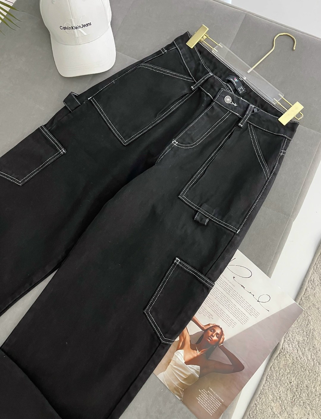 джинсы карго женские широкие с карманами,джинсы-карго женские с высокой талией черные прямые джинсовые брюки с карманами,джинсы-карго rimocy женские с карманами,джинсы черные широкие,джинсы карго женс