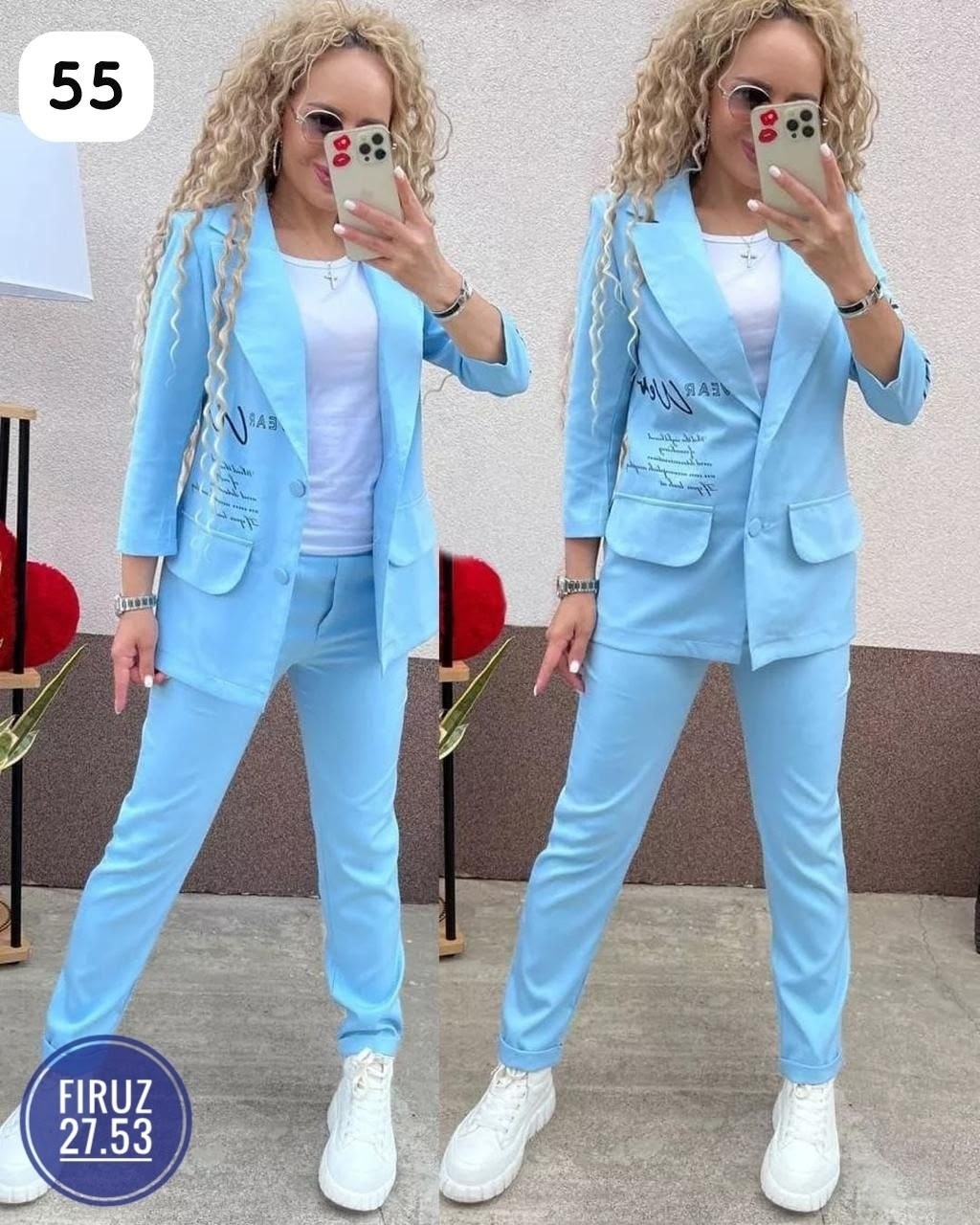 костюм двойка женская,костюм двойка,костюм брючный двойка,брючный костюм женский голубой,брючные костюмы женские