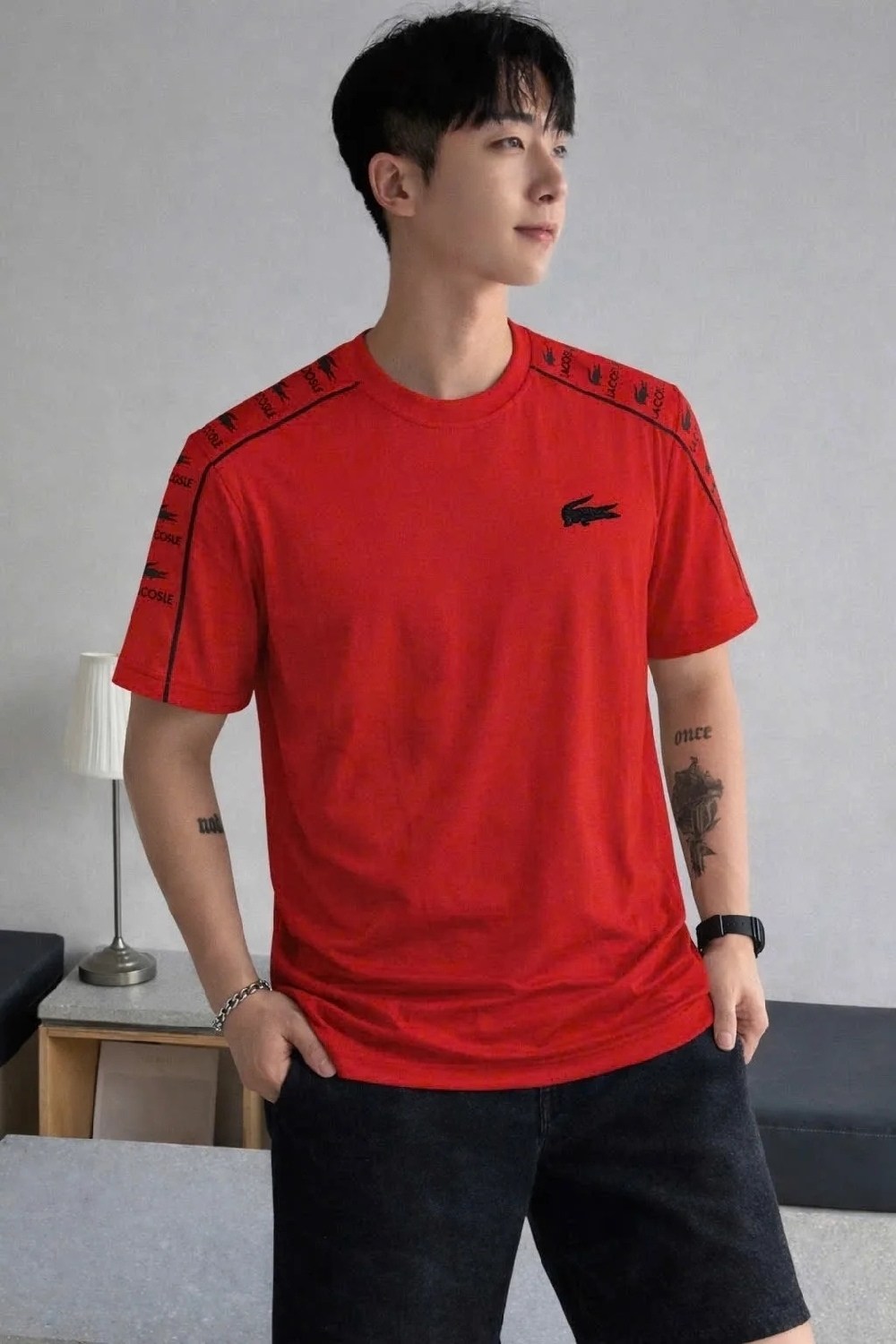 мужские футболки lacoste,мужская футболка,мужская белая футболка,белые футболки,футболка с большим