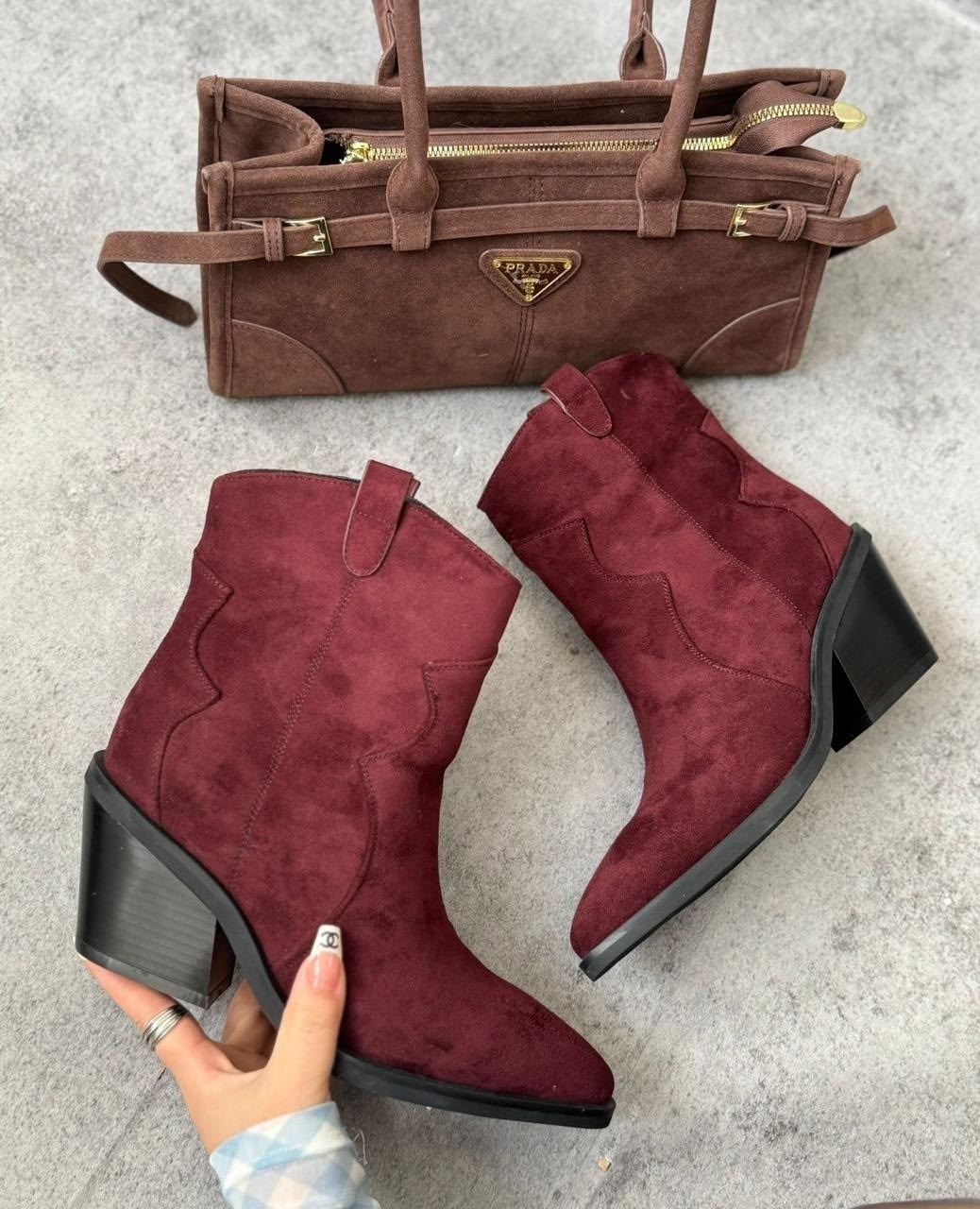 ,бежевые замшевые сапоги рандеву,казаки бежевые замшевые эконика,замшевые ботинки, женская