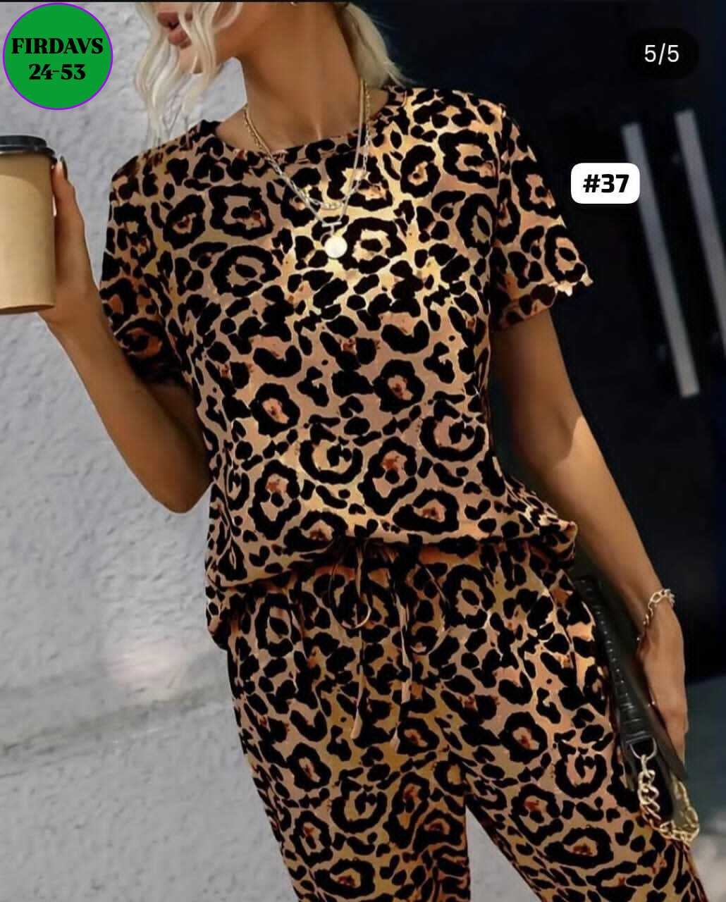 леопардовый комбез,леопардовые костюмы,женский комбинезон с леопардовым принтом,костюм 3 ка в ярком леопардовом принте,леопардовый комбинезон женский
