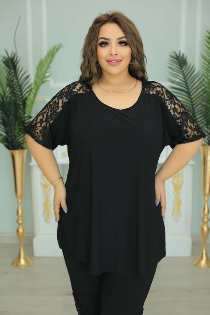 женская туника большие размеры,туника с гипюром,туники больших размеров,женская туника,блузка женская