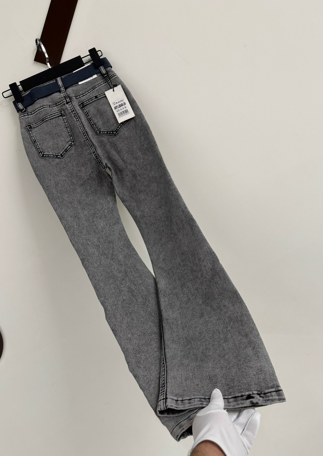 джинсы женские 7007 "однотонные-клеш № 1" серые,джинсы,женские джинсы,джинсы клёш серый,джинсы клеш женские