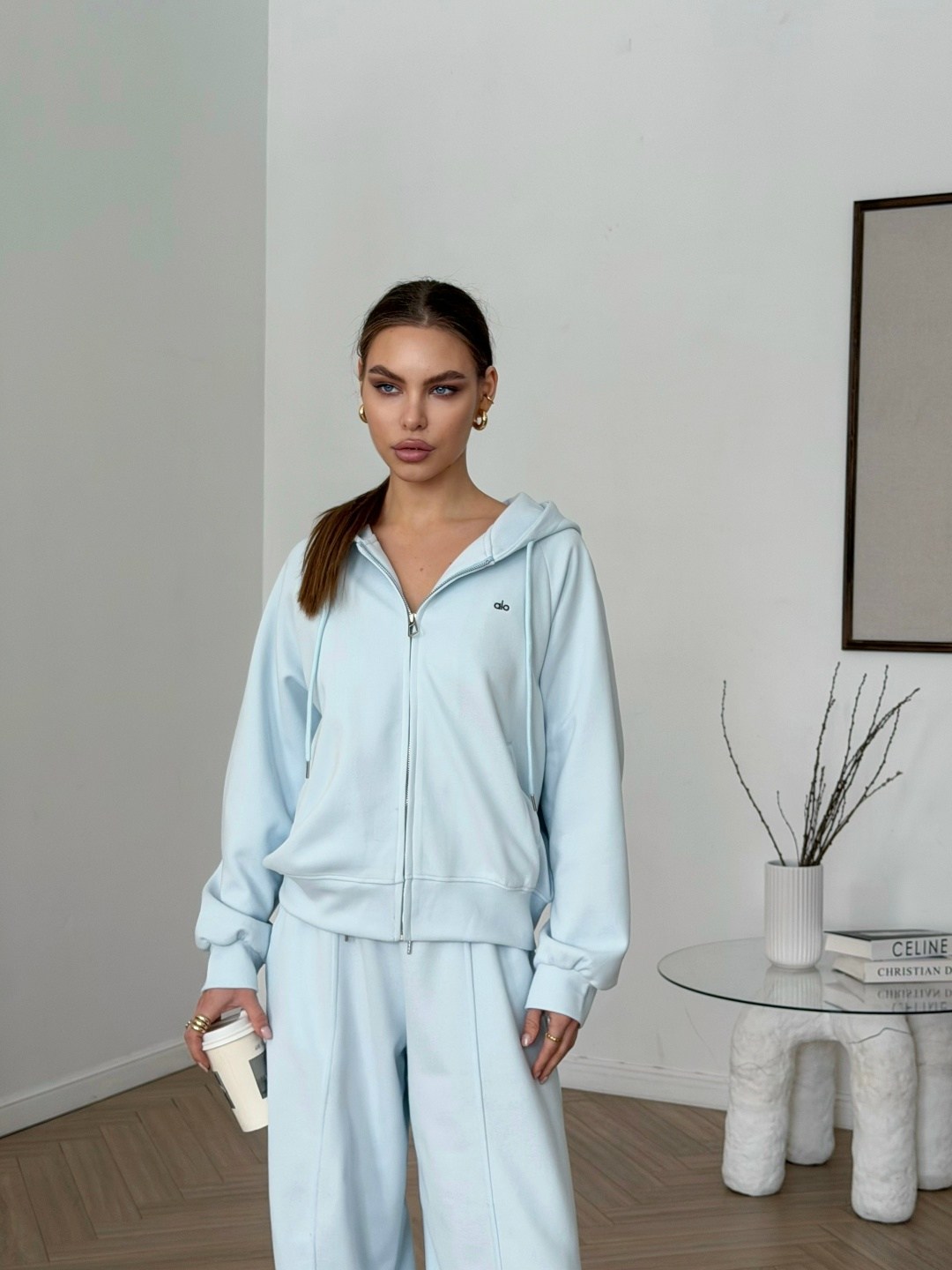 костюм голубой,костюм женский,спортивный костюм женский,широкие брюки,спортивный костюм