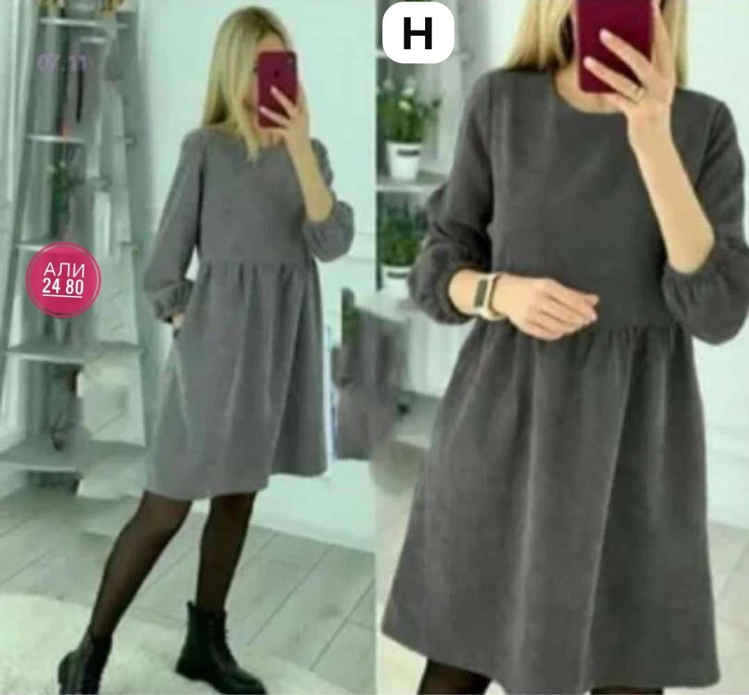 платье вельвет,платье вельветовое повседневное,женское вельветовое платье,платье женское,платье свободное