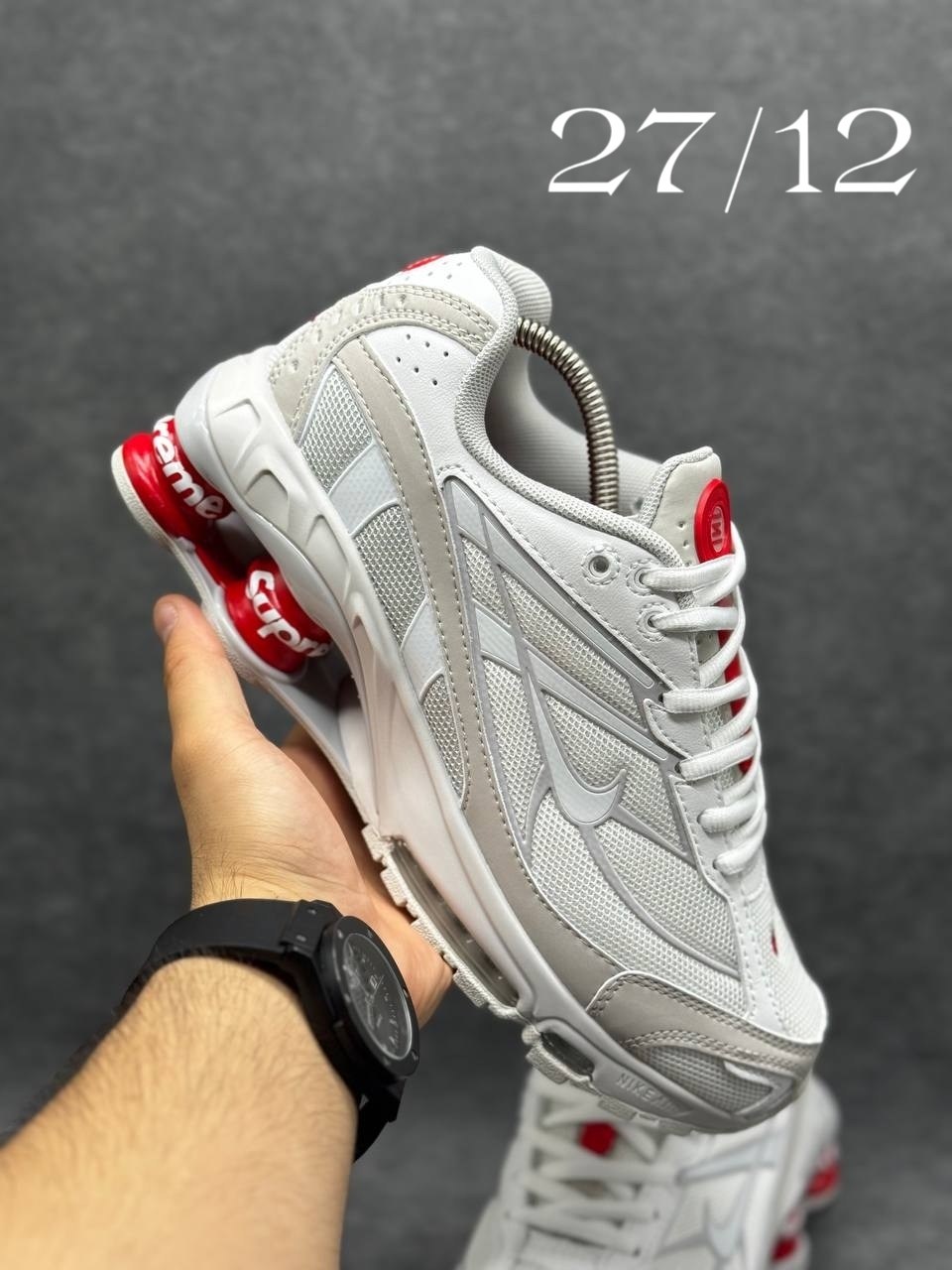 кроссовки supreme,мужские кроссовки nike air max,supreme x nike shox ride 2,кроссовки,supreme nike shox ride 2