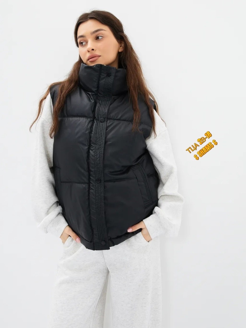 жилетка женская,жилет женский утепленный стеганый безрукавка теплая dh fashion,жилетка женская утепленная,жилет женский,жилет утепленный