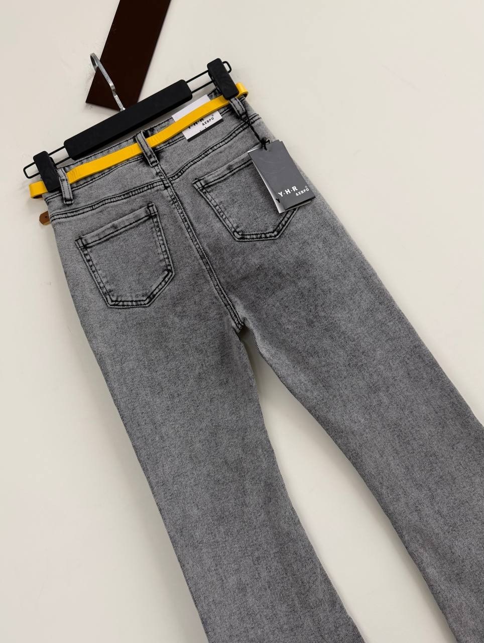 джинсы женские 7007 "однотонные-клеш № 1" серые,джинсы клёш серый,женские джинсы,джинсы клеш женские,джинсы женские клеш цвет серый