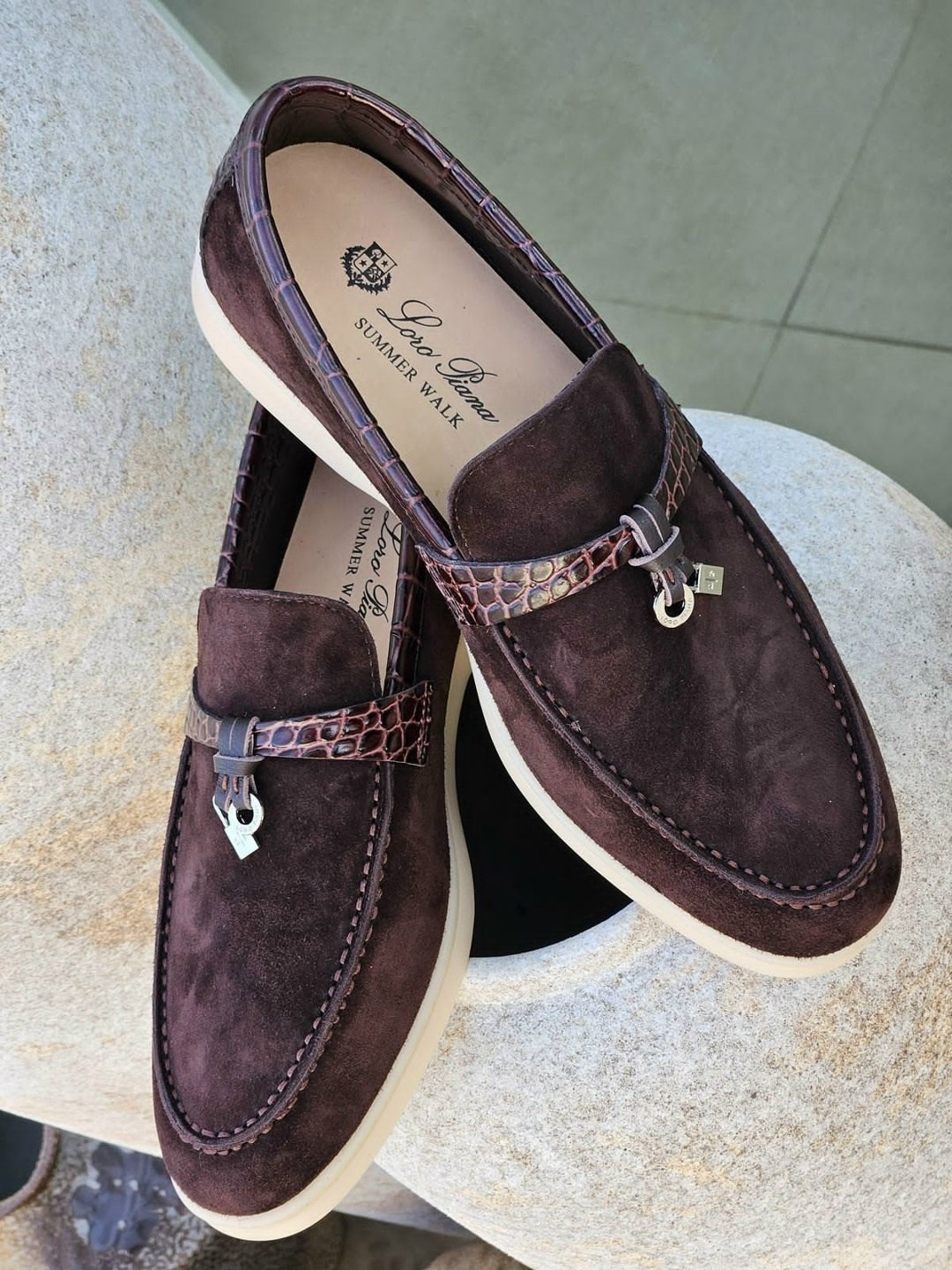 ,лоферы женские loro piana,лоферы loro piana, лоферы,лоро пиано лоферы коричневые