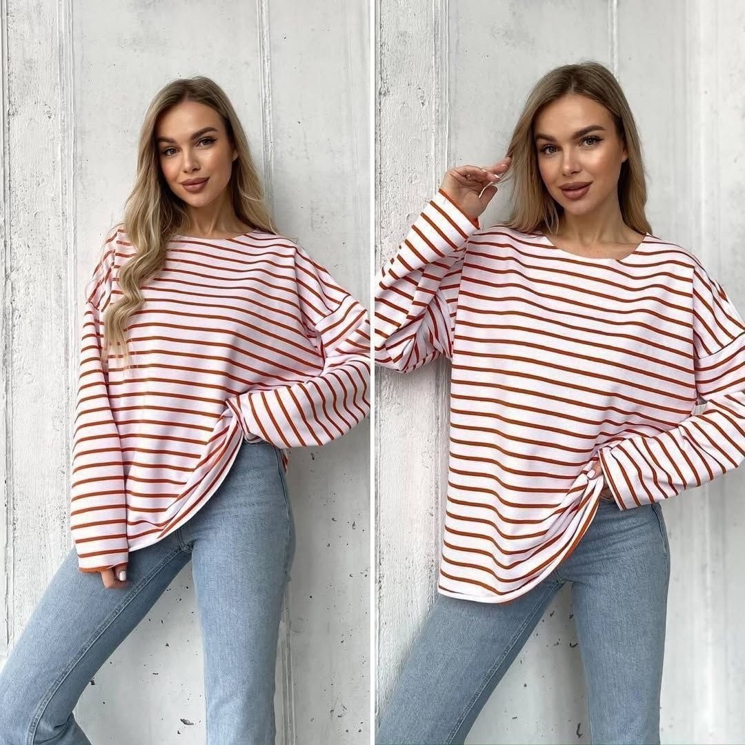 лонгслив оверсайз,кофта оверсайз,лонгслив женский оверсайз в полоску,джемпер тельняшка оверсайз,кофта женская оверсайз