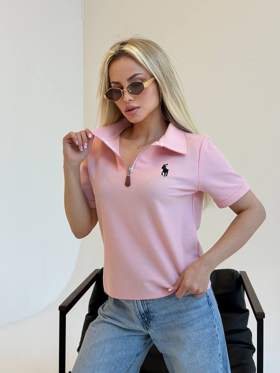 футболки поло женские,футболка с замком,женская футболка,одежда для женщин,футболки модные