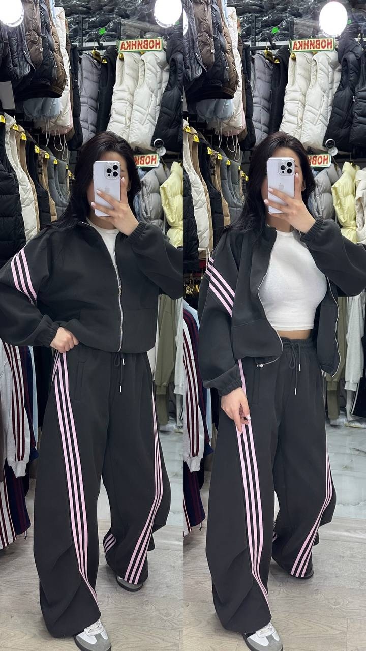 спортивный костюм,женский костюм,комплект одежды adidas sportswear,спортивный костюм осенний на молнии,спортивный женский костюм hongxique