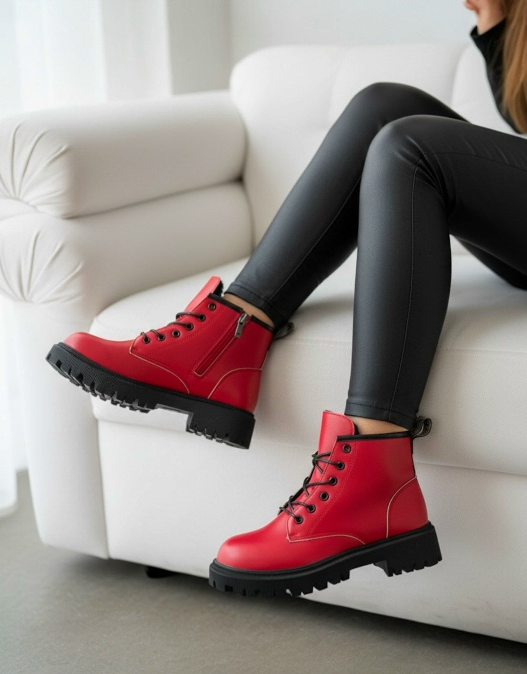,ботинки женские,ботинки женские красные,ботинки красные,ботинки женские красные тофа