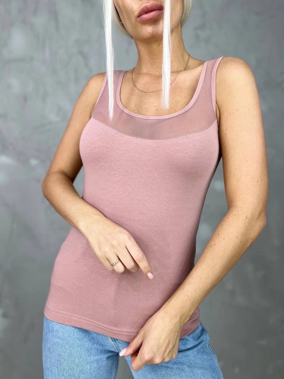 женская майка,женская майка на широких бретелях,майка женская розовая,майка женская бельевая,майка розовая