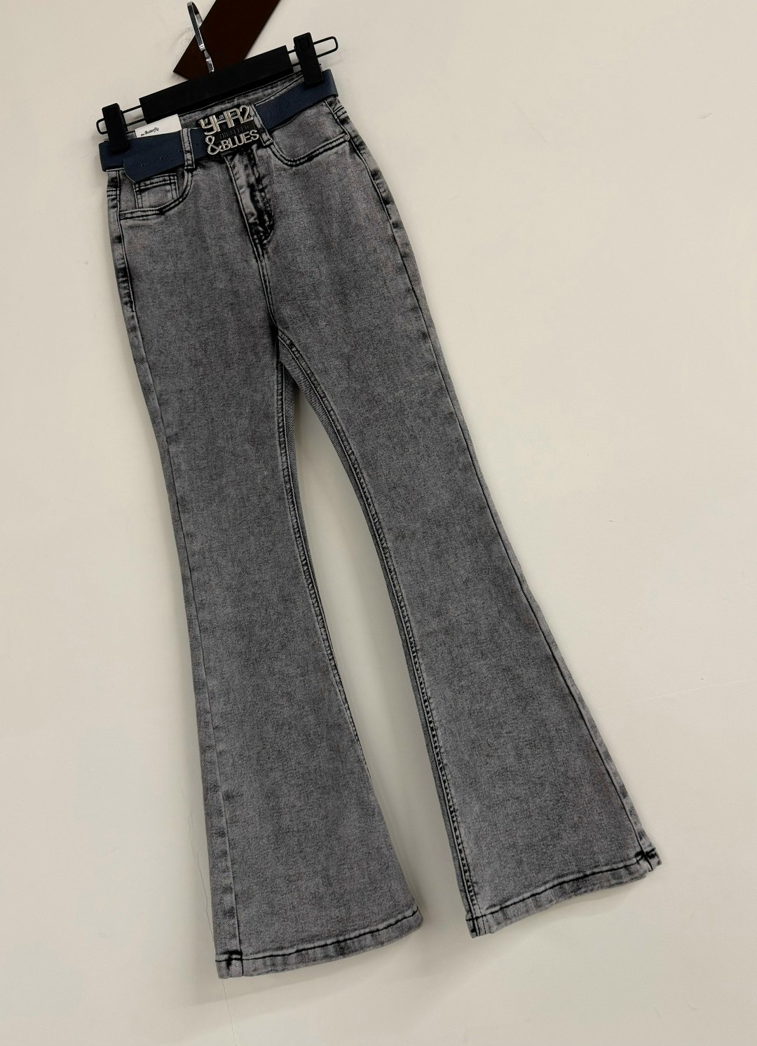 джинсы женские 7007 "однотонные-клеш № 1" серые,джинсы,женские джинсы,джинсы клёш серый,джинсы клеш женские